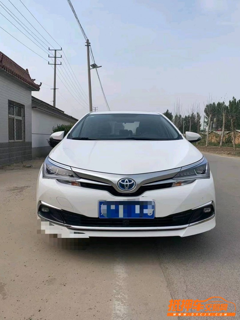 潍坊17年丰田卡罗拉1