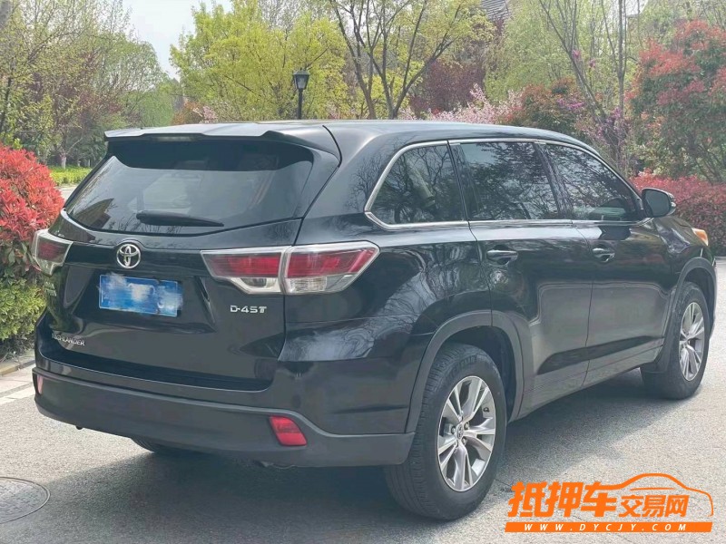 潍坊15年丰田汉兰达8