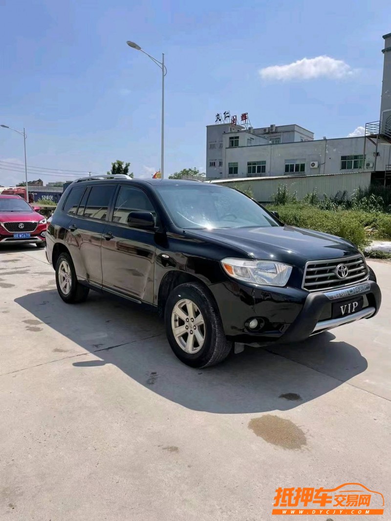 东莞10年丰田汉兰达3