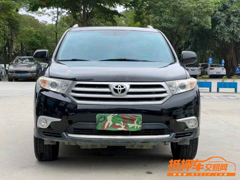 东莞14年丰田汉兰达1