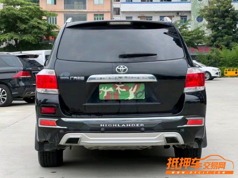 东莞14年丰田汉兰达9