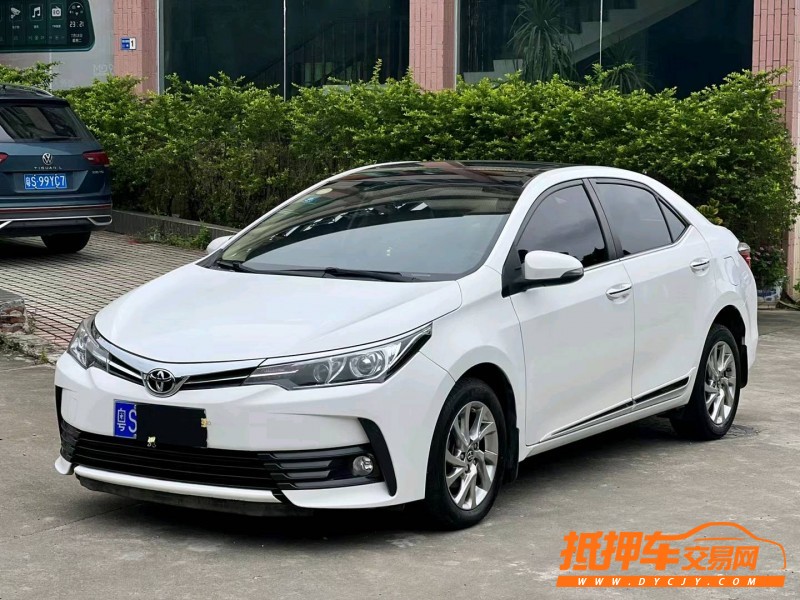 东莞18年丰田卡罗拉1